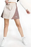 Nike Air Woven Mini Skirt in Brown Kadın Dokuma Spor Etek Kahve Bej