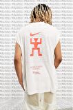 Nike Trend Sound Systems Dance Reflector Unisex Silk Tee Reflektörlü Kolsuz Tişört Beyaz