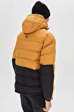 Timberland Oa Puffer Kapüşonlu Erkek Mont Sarı