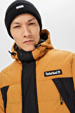 Timberland Oa Puffer Kapüşonlu Erkek Mont Sarı
