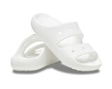 Crocs Classic Sandal V2 Unisex Terlik 209403-100 Beyaz