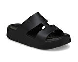 Crocs Getaway Platform H-Strap Kadın Günlük Terlik 209409-001 Siyah