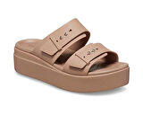 Crocs Brooklyn Buckle Lowwdg Kadın Terlik 207431-2Q9 Kahverengi
