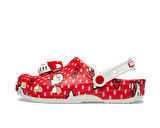 Crocs Hello Kitty Red Classic Clog Kadın Günlük Terlik 210575-90H Kırmızı