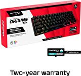 HyperX Alloy Origins 65 Aqua PBT US Oyuncu Klavyesi