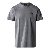 Simple Dome Erkek Gri Outdoor T-Shirt NF0A87NGDYY1