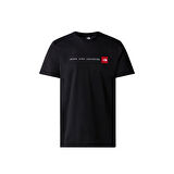 M S/S Never Stop Explorıng Erkek T-Shirt NF0A87NSJK31 Siyah