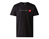The North Face M Ss Never Stop Exploring Tee Erkek Outdoor Tişörtü NF0A87NSJK31 Siyah