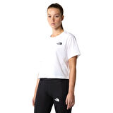 Simple Dome Kadın Beyaz Outdoor T-Shirt NF0A87U4FN41