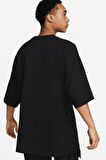 Nike Sportswear Premium Essentials Oversized Short Sleeve Erkek Tişört Siyah
