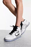 Nike Dunk High SE Leather Kadın Sneaker Hakiki Deri Bilekli Beyaz Spor Ayakkabı