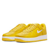 Nike Air Force 1 '07 Leather Hakiki Deri Unisex Sneaker Ayakkabı Sarı Beyaz Swoosh