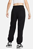 Nike Sportswear Fleece High Waisted Oversized Women's Jogger Kadın Polar Eşofman Altı Siyah