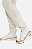 Nike Phoenix Fleece Loose Fit Pant Women's Yüksek Bel Bol Kesim Kadın Eşofman Altı Açık Bej