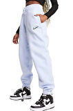 Nike Phoenix Fleece Loose Fit Pant Women's Yüksek Bel Bol Kesim Kadın Eşofman Altı Açık Mavi