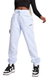 Nike Phoenix Fleece Loose Fit Pant Women's Yüksek Bel Bol Kesim Kadın Eşofman Altı Açık Mavi