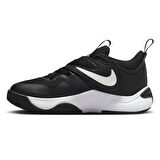 Nike Team Hustle D 11 Basketball Shoes Bantlı Lastik ipli Basketbol Ayakkabısı Siyah