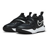 Nike Team Hustle D 11 Basketball Shoes Bantlı Lastik ipli Basketbol Ayakkabısı Siyah