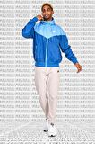 Nike Sportswear Windrunner Jacket Blue Navy Kapüşonlu Erkek Ceketi Mavi Lacivert