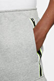 Nike Sportswear Repeat Standart Fit Kesim Şardonlu Kargo Cepli Erkek Eşofman Altı Gri
