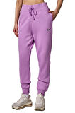 Nike Sportswear Phoenix Fleece Women Jogger Yüksek Belli Bol Kalıp Şardonlu Kadın Eşofman Altı Mor