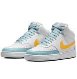 Nike Court Vision Mid Sneaker Bilekli Günlük Beyaz Spor Ayakkabı