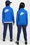 Nike Sportswear Kid's Tracksuit Poly Unisex Çocuk Eşofman Takımı Mavi