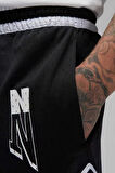 Nike Jordan Sport Diamond Shorts Erkek Şort Siyah Beyaz