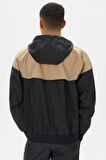 Nike Windrunner Full Zip Jacket Kapüşonlu Erkek Ceket Rüzgarlık Kahve- Sİyah