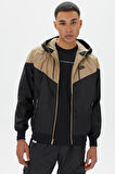 Nike Windrunner Full Zip Jacket Kapüşonlu Erkek Ceket Rüzgarlık Kahve- Sİyah