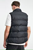 Nike Sportswear Storm Fit Windrunner Synthetic Fill Men's Vest Erkek Su İtici Şişme Yelek Siyah