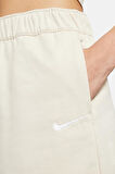 Nike Sportswear Essential Loose Fit Jersey Shorts Bol Kesim Jarse Kumaş Kadın Şort Bej