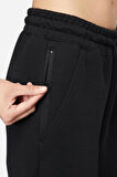 Nike Sportswear Tech Fleece Standart Fit Mid Rise Jogger Black Kadın Eşofman Altı Siyah