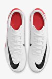 Nike Mercurial Vapor 15 Club FG/MG Futbol Ayakkabısı Doğal Suni Çim Kramponu Beyaz Kırmız