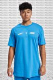 Nike Sportswear Standard issue Short Sleeve Tee Pamuklu Erkek Tişört Mavi