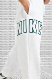 Nike Phoenix Fleece High Waisted Loose Fit Sweatpant Oversize Eşofman Altı Beyaz