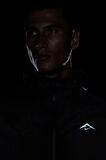 Nike Trail Running Grotex Packable Hoodie Erkek Su Geçirmez Kapüşonlu Çantaya Dönüşebilen Reflektörlü Koşu Ceketi Siyah