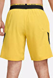 Nike Pro Dri Fit Flex Rep 3.0 Unlined Training Erkek Şort Sarı