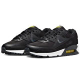 Nike Air Max 90  Leather Black Hakiki Deri Erkek Snekaer Siyah