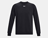 Under Armour Ua Rival Fleece Crew Unisex Günlük Sweatshirts 1379755-001 Siyah