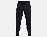 Under Armour Ua Rival Fleece Cargo Jogger Erkek Günlük Kargo Eşofman Altı 1382134-001 Siyah