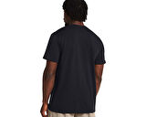 Under Armour Ua Hw Lc Patch Ss Erkek Günlük Tişört 1382902-001 Siyah