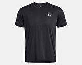 Under Armour Ua Launch Shortsleeve Erkek Koşu Tişörtü 1382582-001 Siyah
