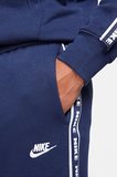 Nike Club Fleece Hoodie Track Suit Kapişonlu Pamuklu Erkek Eşofman Takımı Lacivert