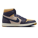 Nike Air Jordan MID Goretex Leather Sneaker Hakiki Deri Bilekli Su Geçirmez Nefes Alan Günlük Spor Ayakkabı Lacivert