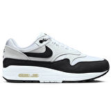Nike Air Max 1 Womens Sneaker Kadın Günlük Spor Ayakkabı Siyah- Beyaz