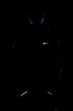 Nike Running Storm Fit Windrunner Hoodie Jacket Erkek Su itici Kapüşonlu Reflektörlü Yürüyüş Koşu Ceketi Siyah
