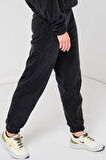 Nike Therma Fit One Loose Fit High Rise Fleece Training Kadın Bol Kesim Yüksek Bel Eşofman Altı Siyah