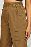 Nike Jordan Chicago Loose Fit Cargo Heavyweight Trouser Kadın Bol Kesim Kargo Cepli Eşofman Altı Hardal