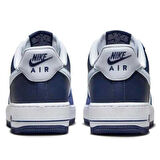 Nike Air Force 1 '07 LV8 Leather Unisex Sneaker Swoosh Hakiki Deri Günlük Spor Ayakkabı Beyaz